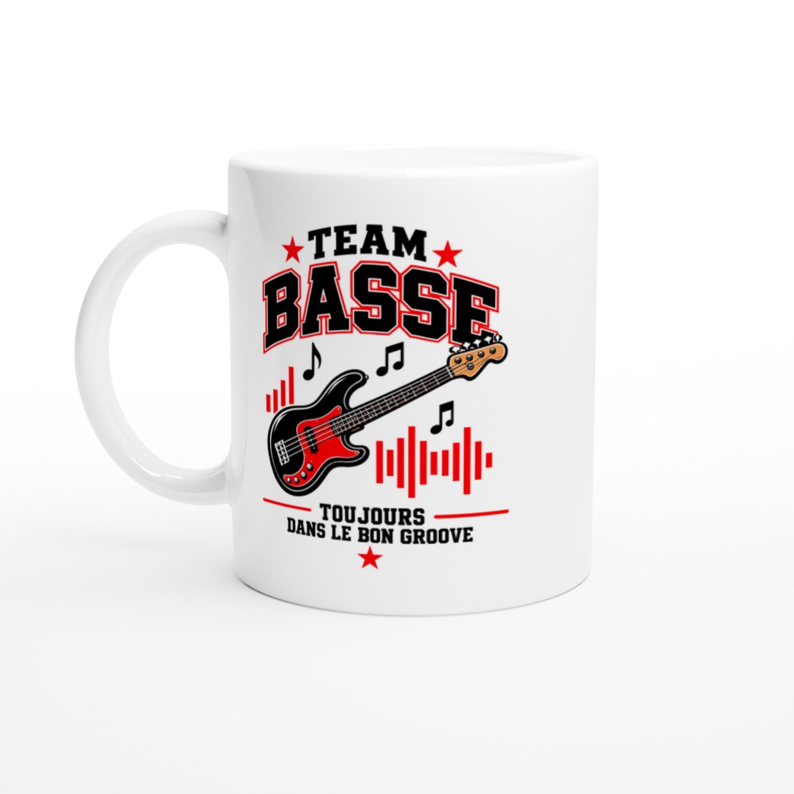 Mug Team Basse Toujours Dans le Bon Groove