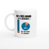 Mug 90 pour cent Très Grand 10 pour cent Adorable