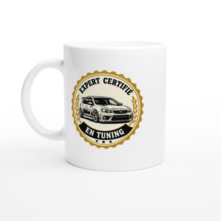 Mug Tuning Expert Certifié En Tuning
