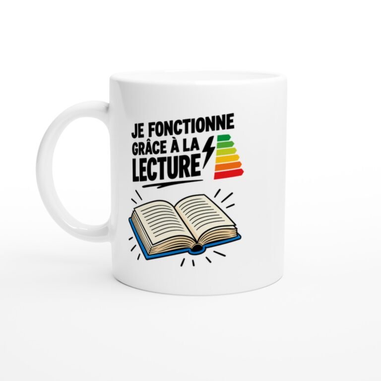 Mug Je Fonctionne Grâce À La Lecture
