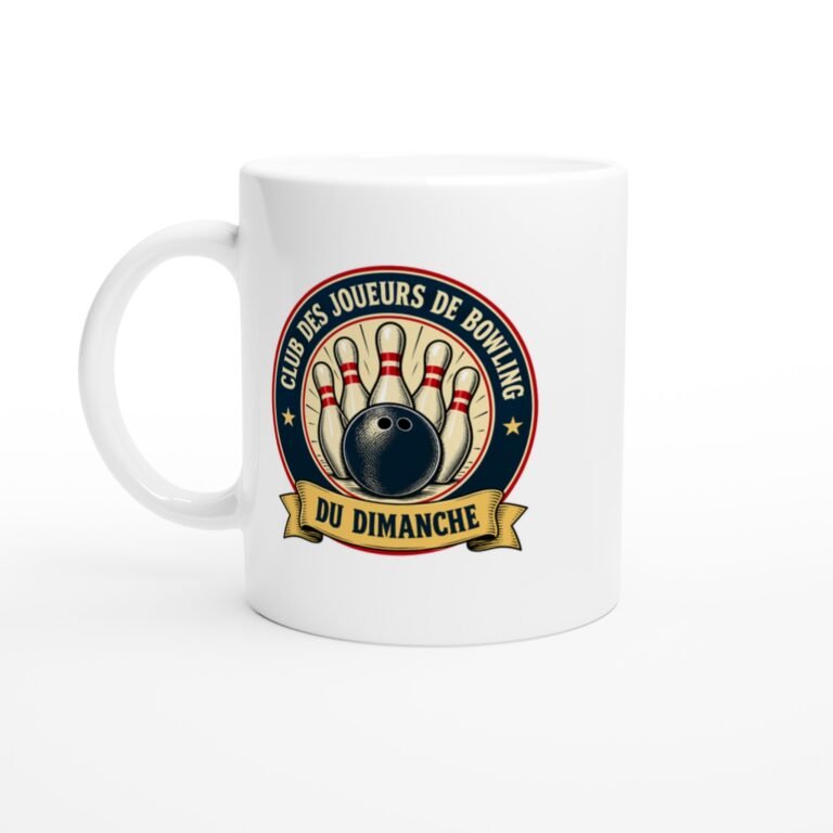 Mug Club Des Joueurs De Bowling Du Dimanche