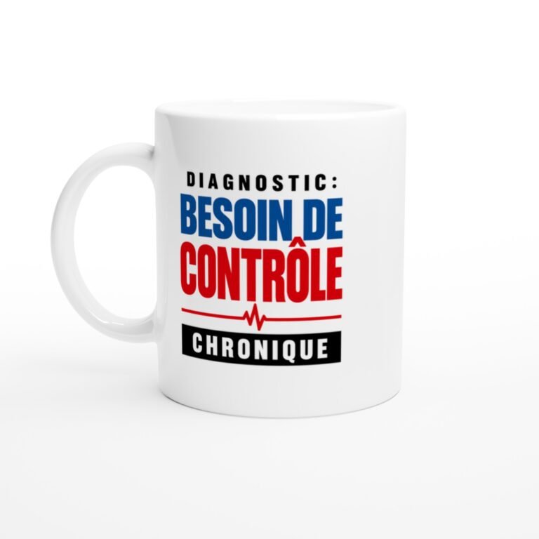 Mug Diagnostic Besoin de Contrôle Chronique