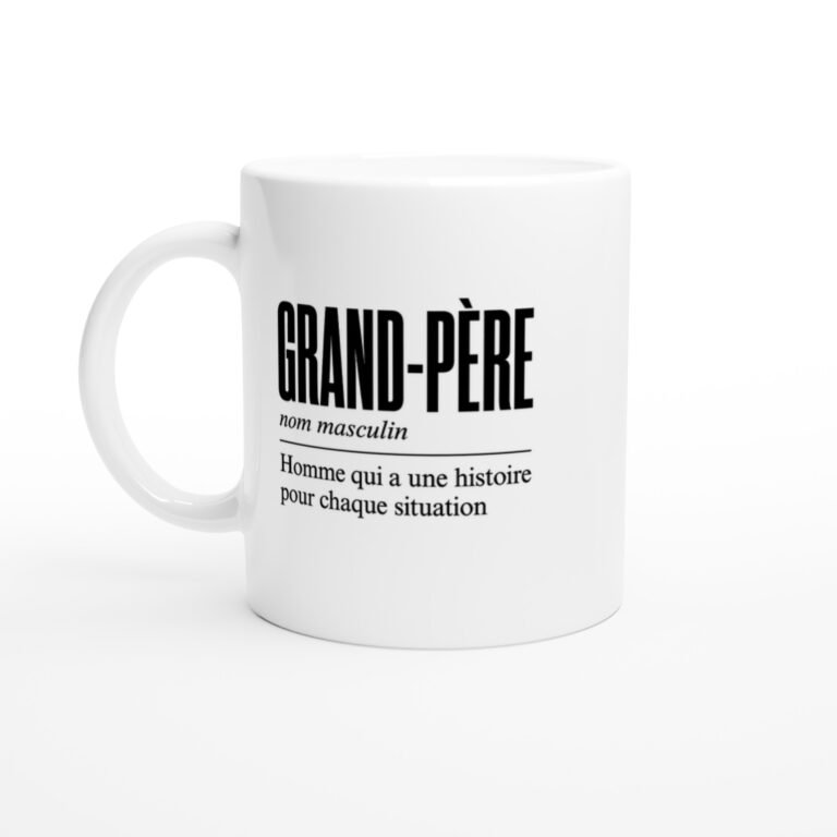 Mug Grand-Père Homme Qui A une Histoire pour Chaque Situation