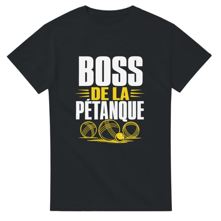 T shirt Boss de la Pétanque