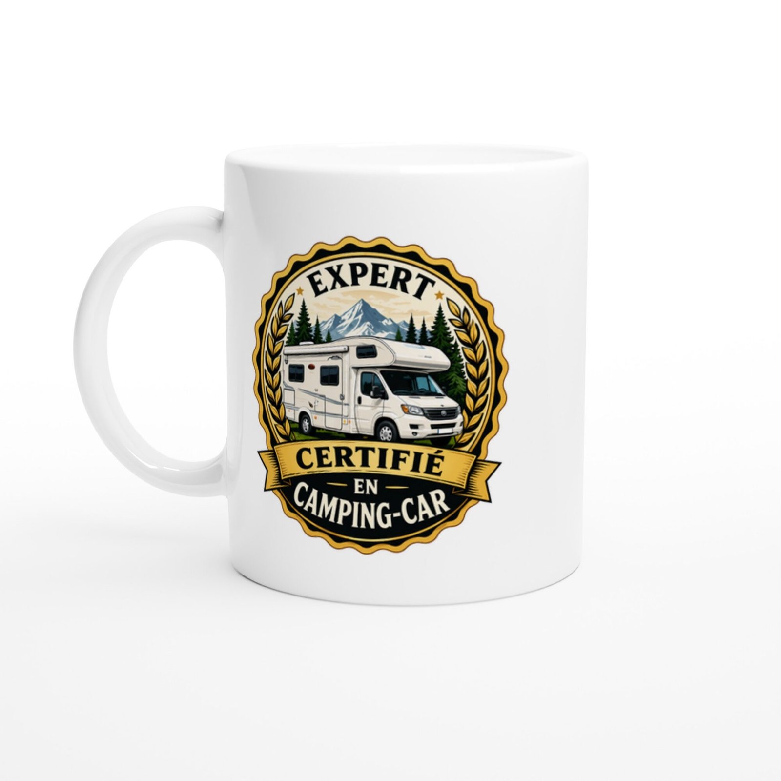 Mug Camping-Car Expert Certifié En Camping-Car