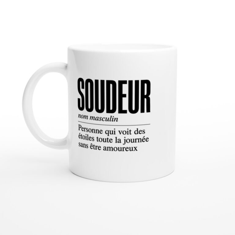 Mug Soudeur Personne Qui Voit des Étoiles Toute la Journée Sans Être Amoureux
