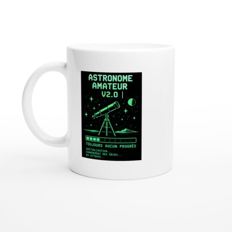 Mug Astronome Amateur V2.0 Toujours Aucun Progrès
