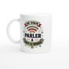Mug Né pour Parler à Tout le Monde