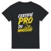 T shirt Certifié Pro du Windsurf