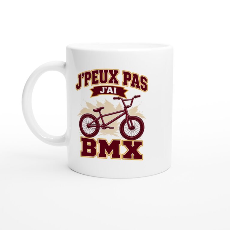 Mug BMX J'Peux Pas J'Ai BMX