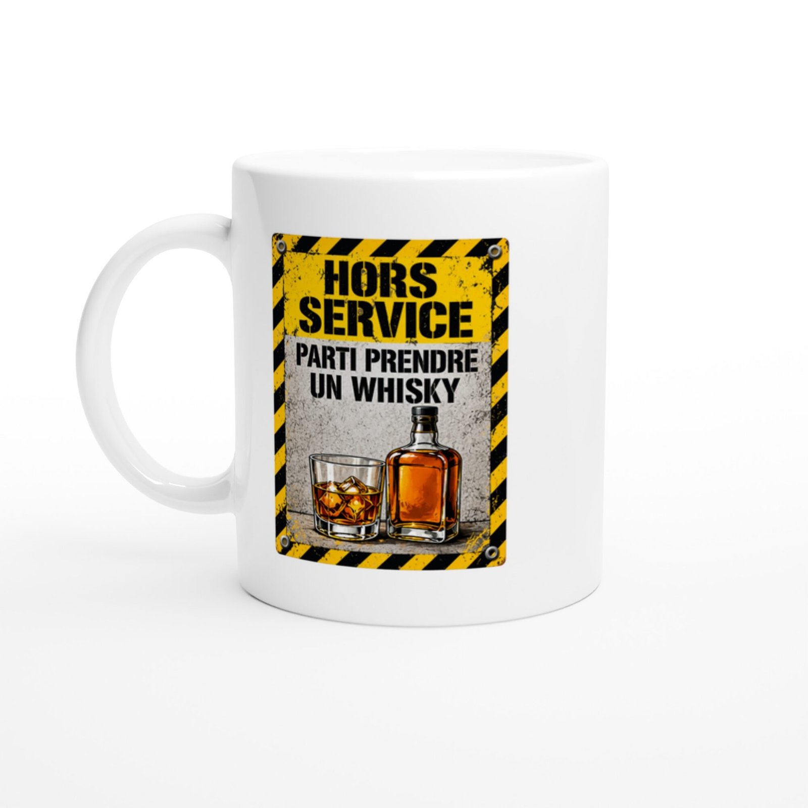 Mug Hors Service Parti Prendre Un Whisky