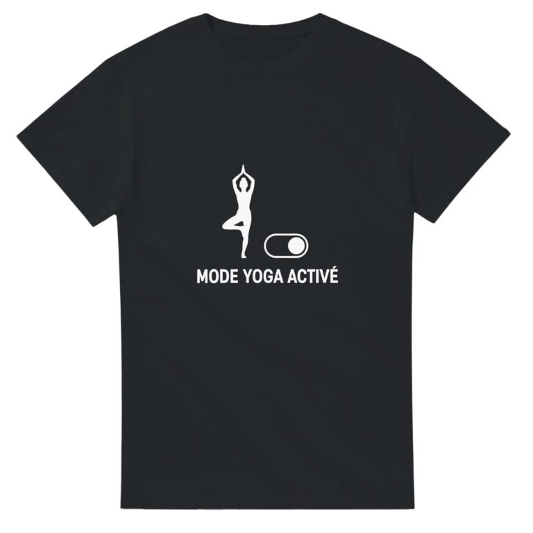 T shirt Mode Yoga Activé