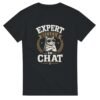 T shirt Expert Certifié en Chat