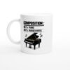 Mug Composition 60 % Piano 40 % Fausses Notes