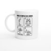 Mug Mode d&rsquo;Emploi du Judoka Salut Saisie Projection Chute