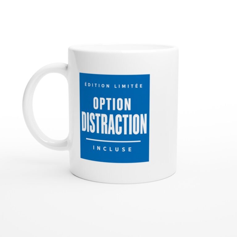 Mug Édition Limitée Option Distraction Incluse
