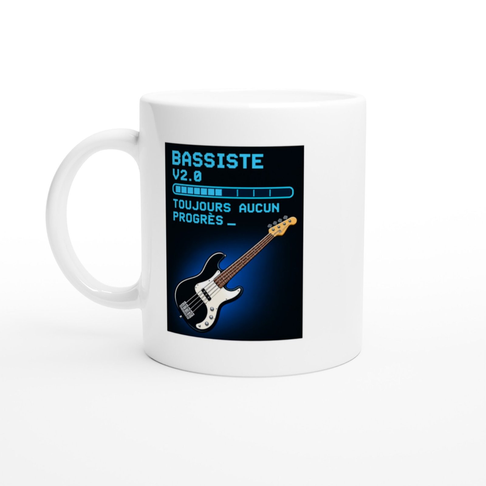 Mug Bassiste V2.0 Toujours Aucun Progrès