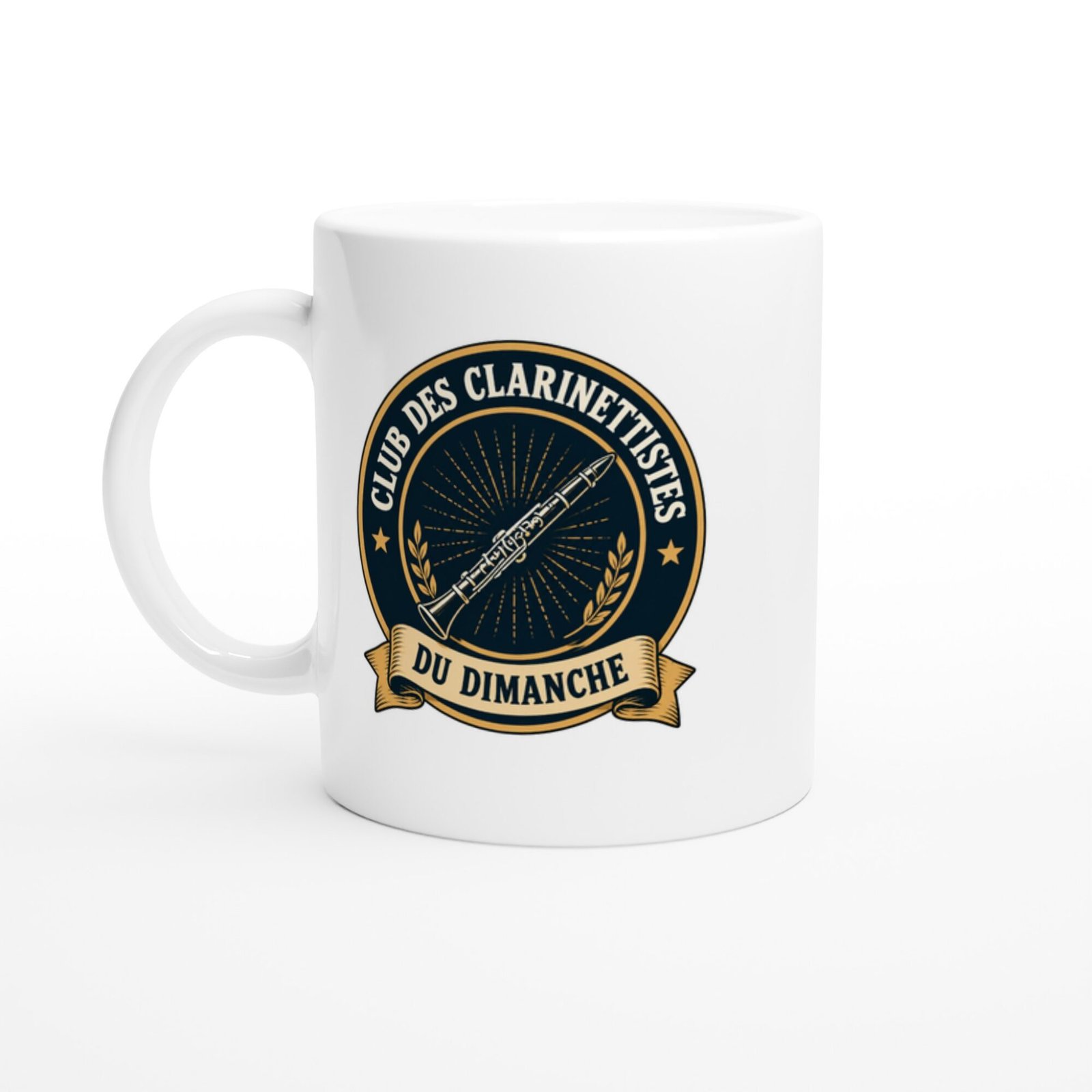 Mug Clarinette Club Des Clarinettistes Du Dimanche