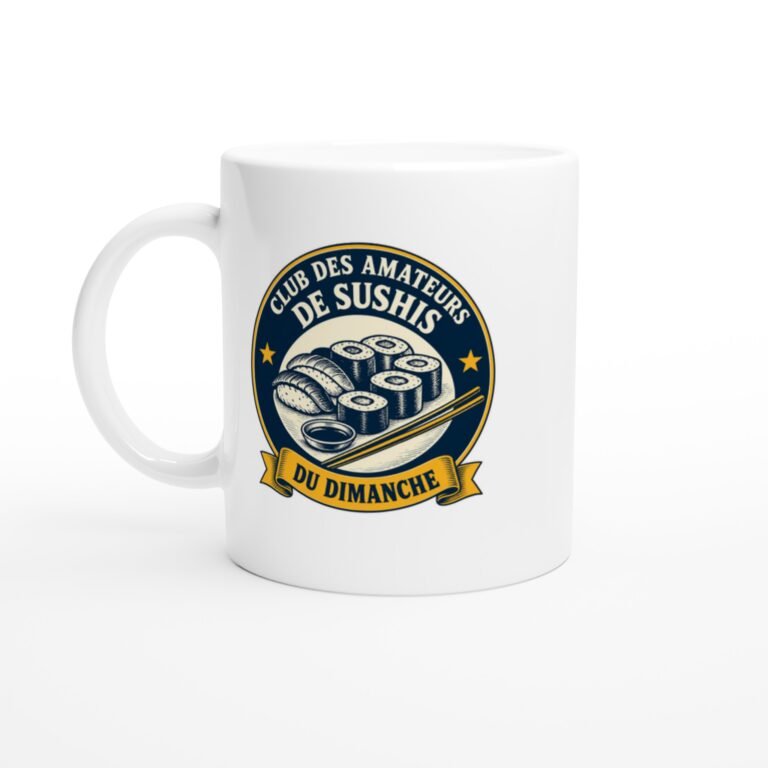 Mug Club Des Amateurs De Sushis Du Dimanche