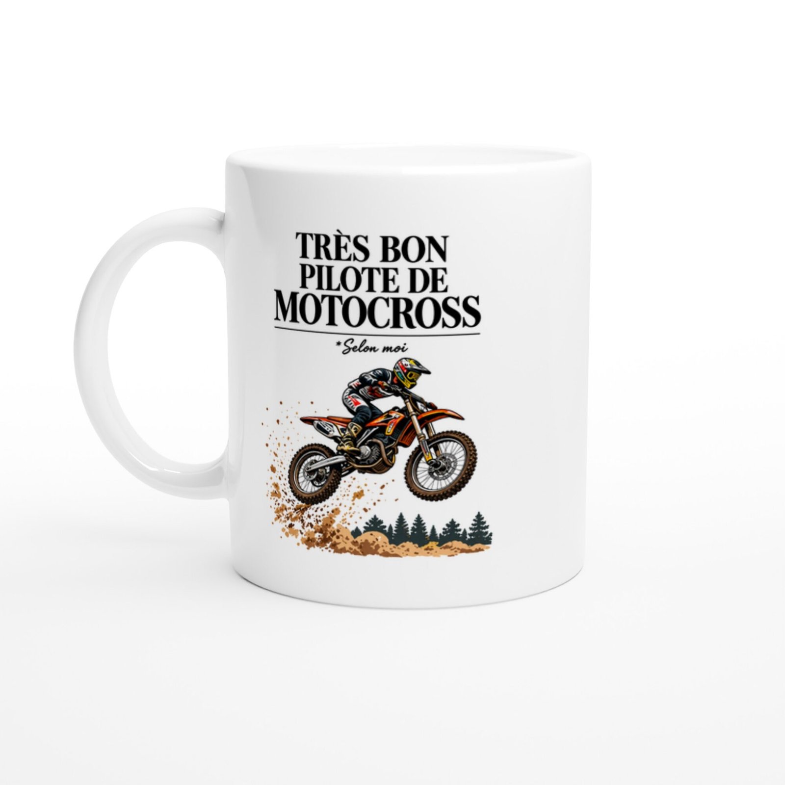 Mug Très Bon Pilote De Motocross Selon Moi