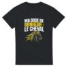 T shirt Ma Dose de Bonheur le Cheval