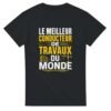 T shirt Le Meilleur Conducteur de Travaux du Monde