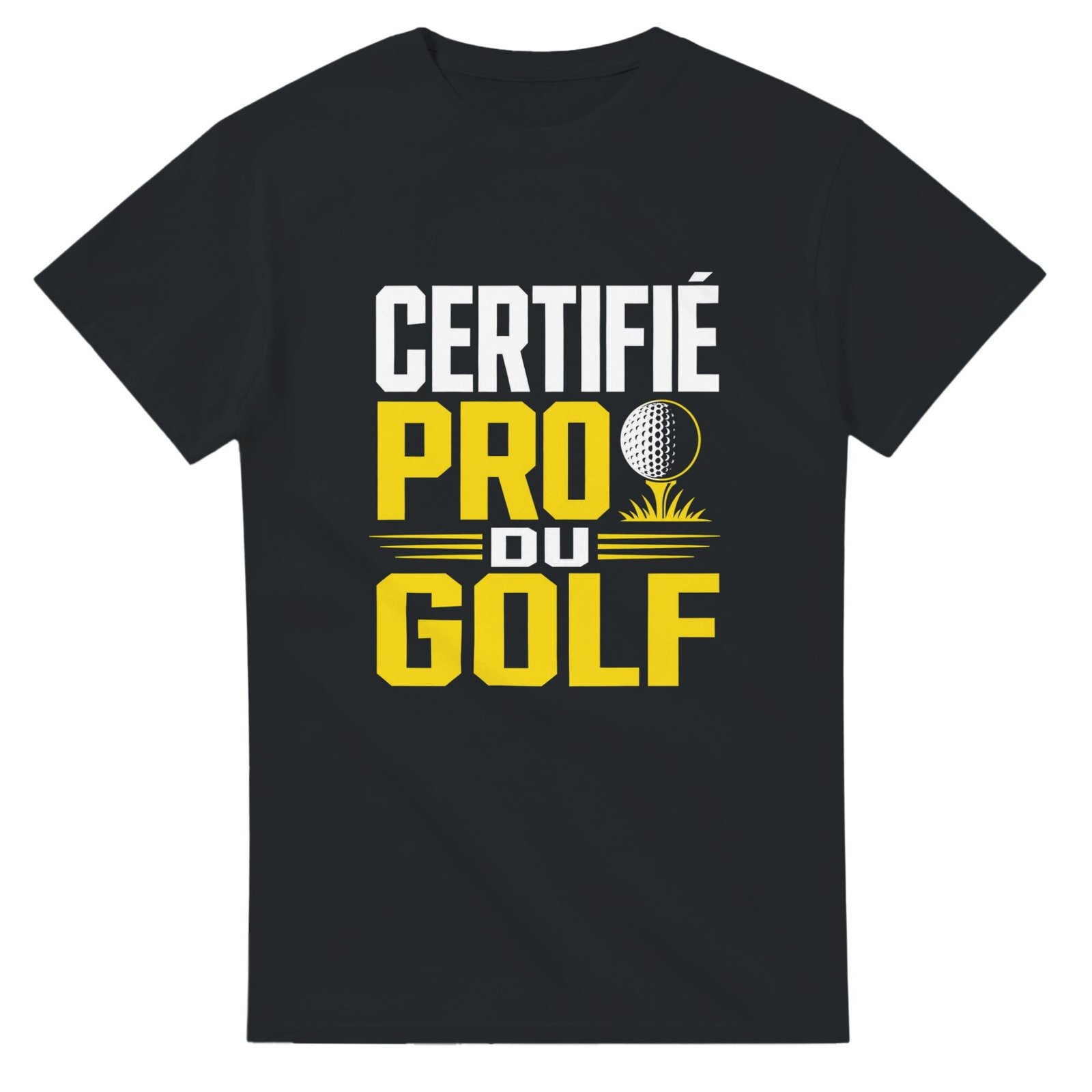 T shirt Certifié Pro du Golf