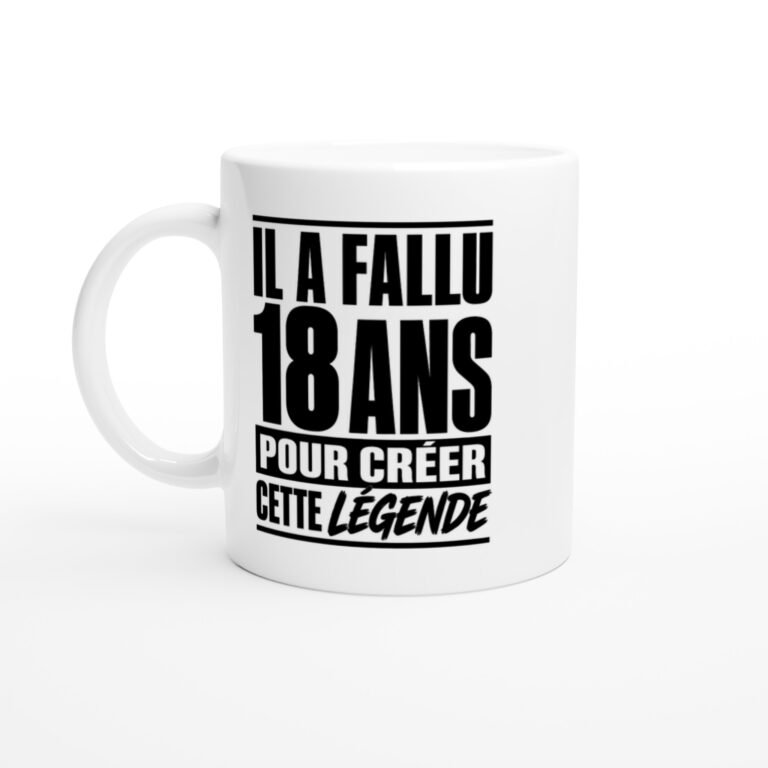 Mug Il A Fallu 18 Ans pour Créer Cette Légende