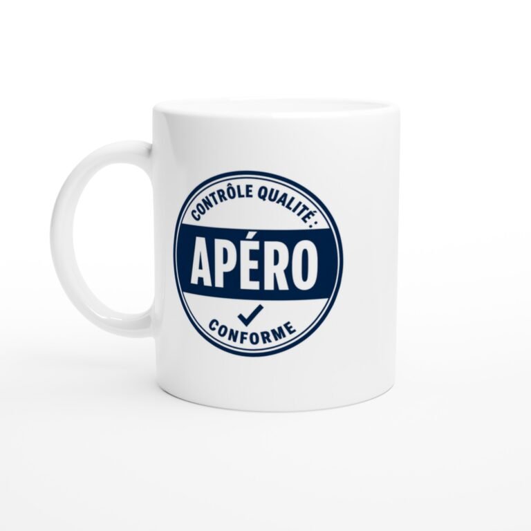 Mug Contrôle Qualité Apéro Conforme