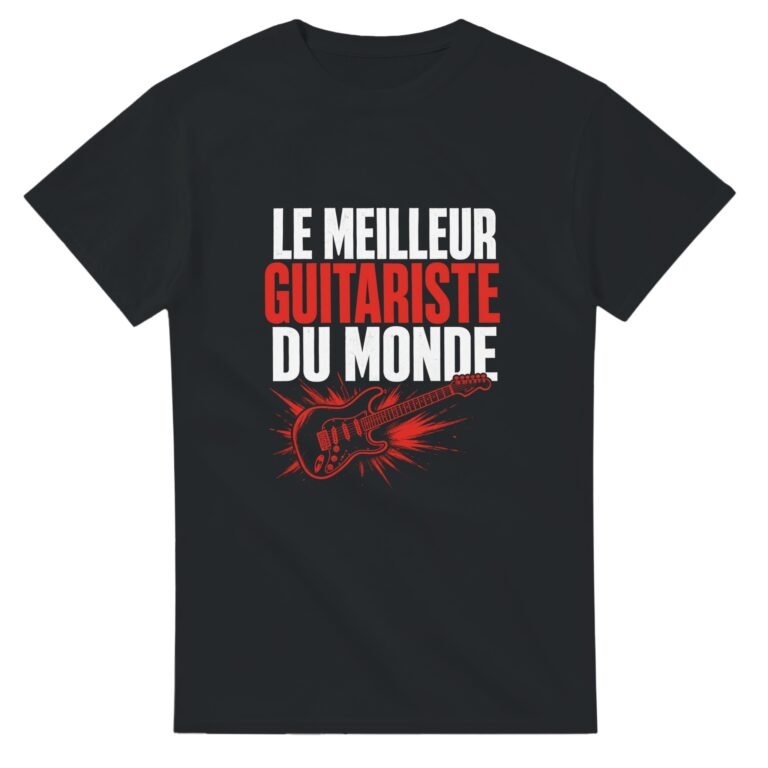 T shirt Le Meilleur Guitariste du Monde