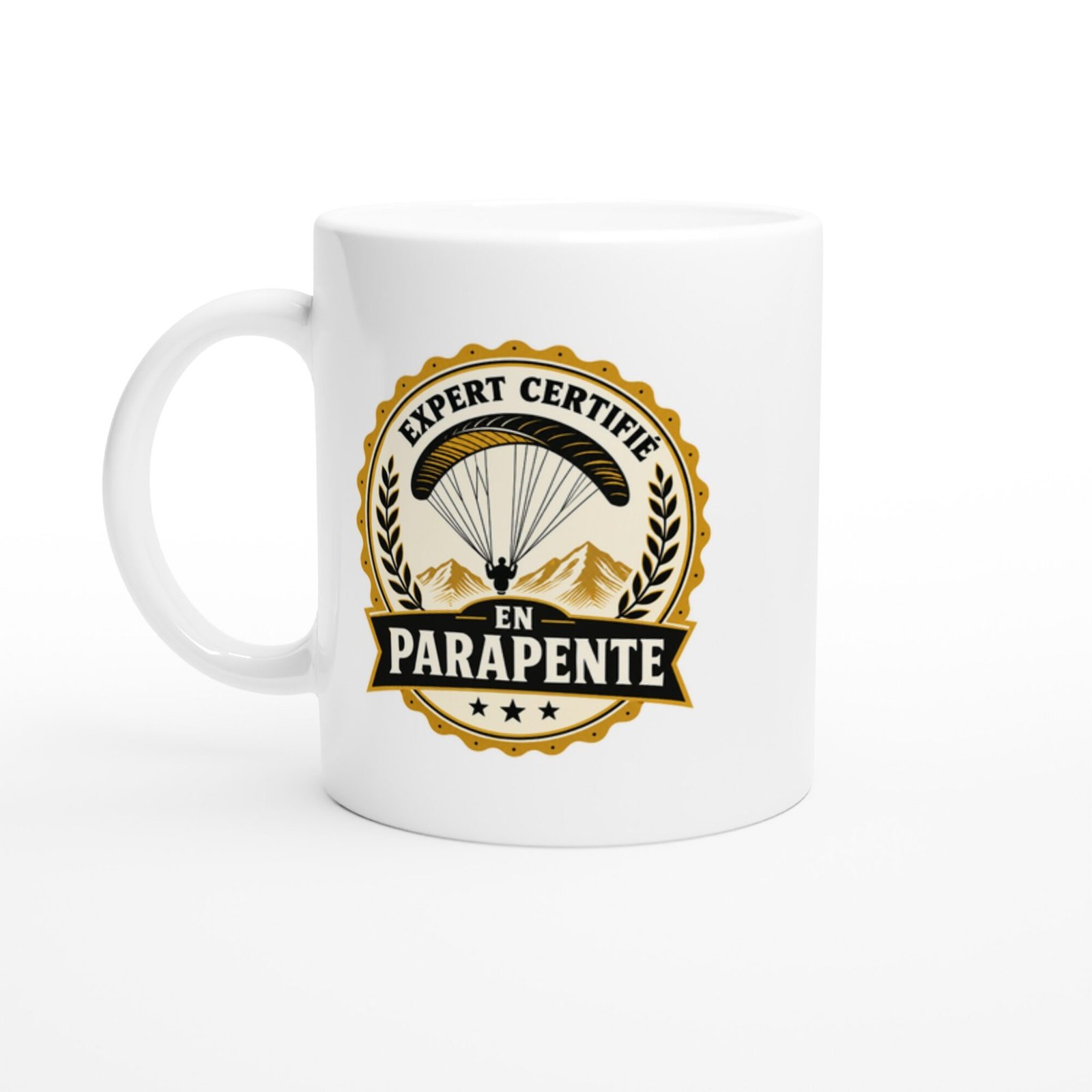 Mug Expert Certifié En Parapente