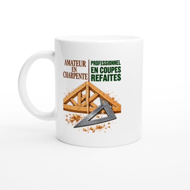 Mug Amateur En Charpente Professionnel En Coupes Refaites