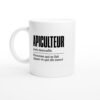 Mug Apiculteur Personne Qui Se Fait Piquer et Qui Dit Merci