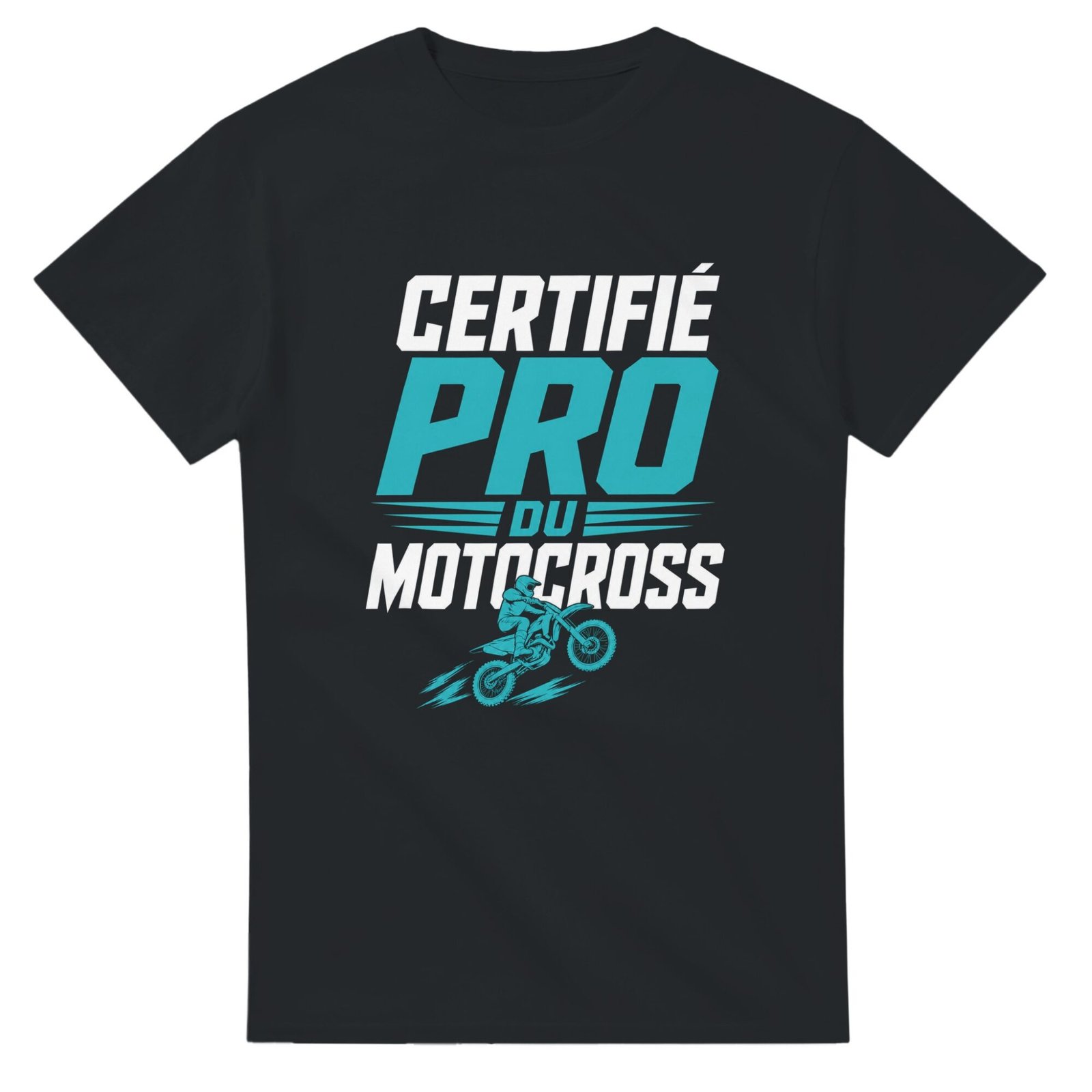T shirt Certifié Pro du Motocross