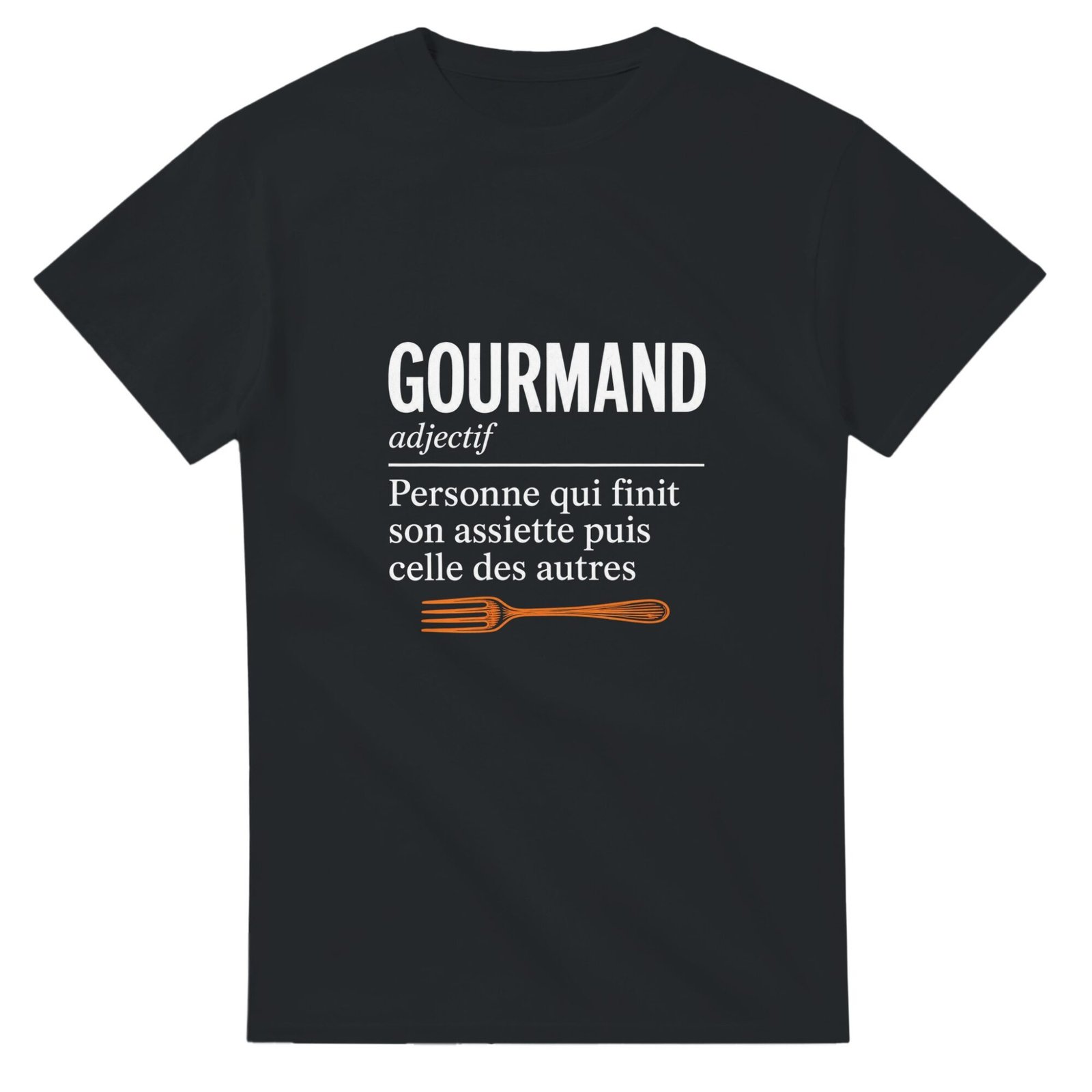 T shirt Gourmand Personne Qui Finit Son Assiette Puis Celle des Autres