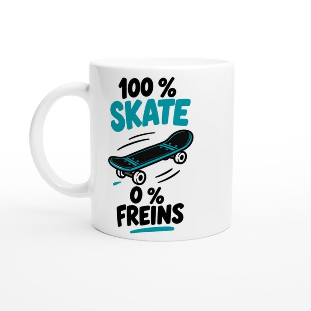 Mug 100 Pour Cent Skate 0 Pour Cent Freins – Idée Cadeau