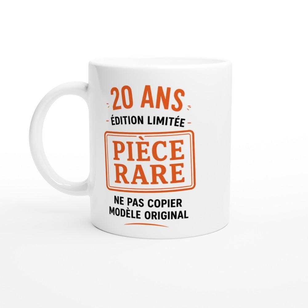 Mug Anniversaire 20 Ans Édition Limitée Pièce Rare Modèle Original