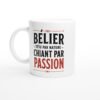 Mug Bélier Têtu Par Nature Chiant Par Passion