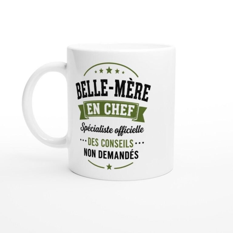 Mug Belle-Mère En Chef Spécialiste Des Conseils Non Demandés