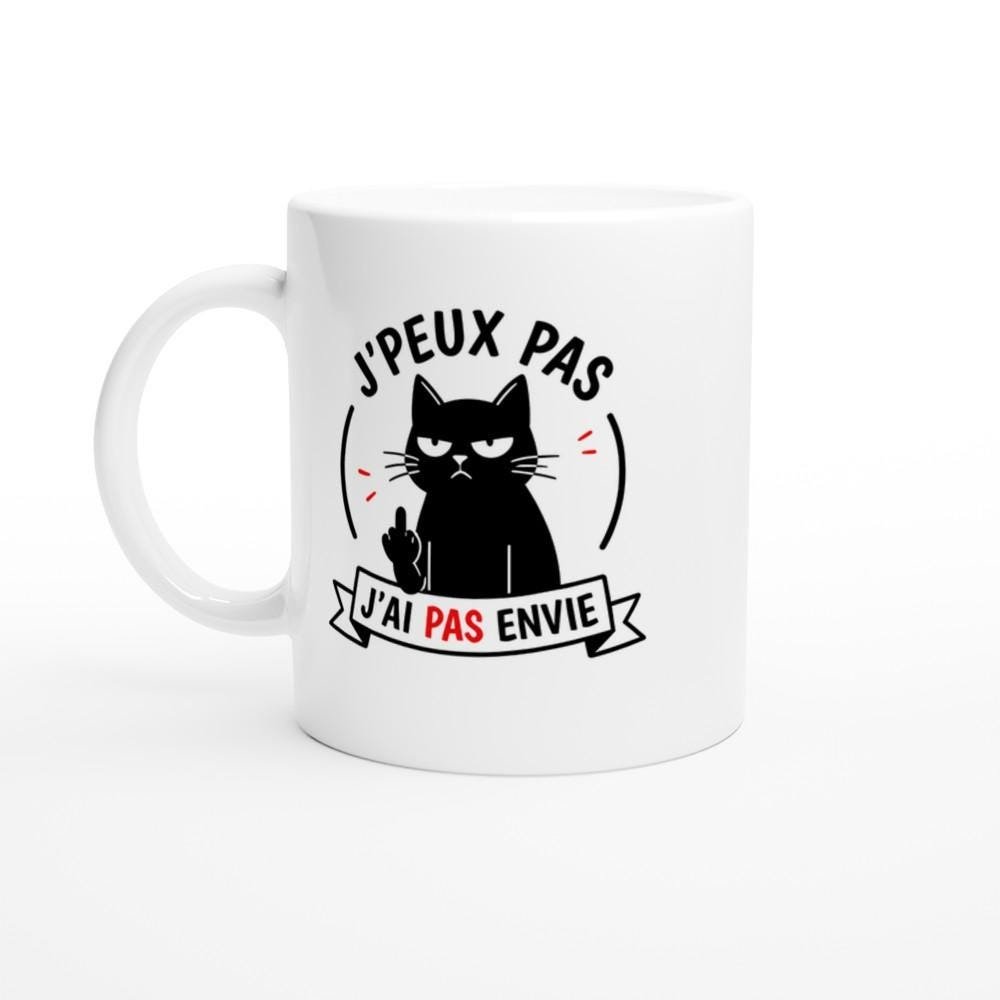 Mug Chat J&rsquo;Peux Pas J&rsquo;Ai Pas Envie