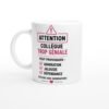 Mug Collègue Trop Géniale Peut Provoquer Admiration Jalousie Dépendance