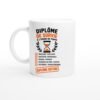 Mug Diplôme de Survie à l&rsquo;Usure du Temps Résistance Excellente Adaptation – Idée Cadeau