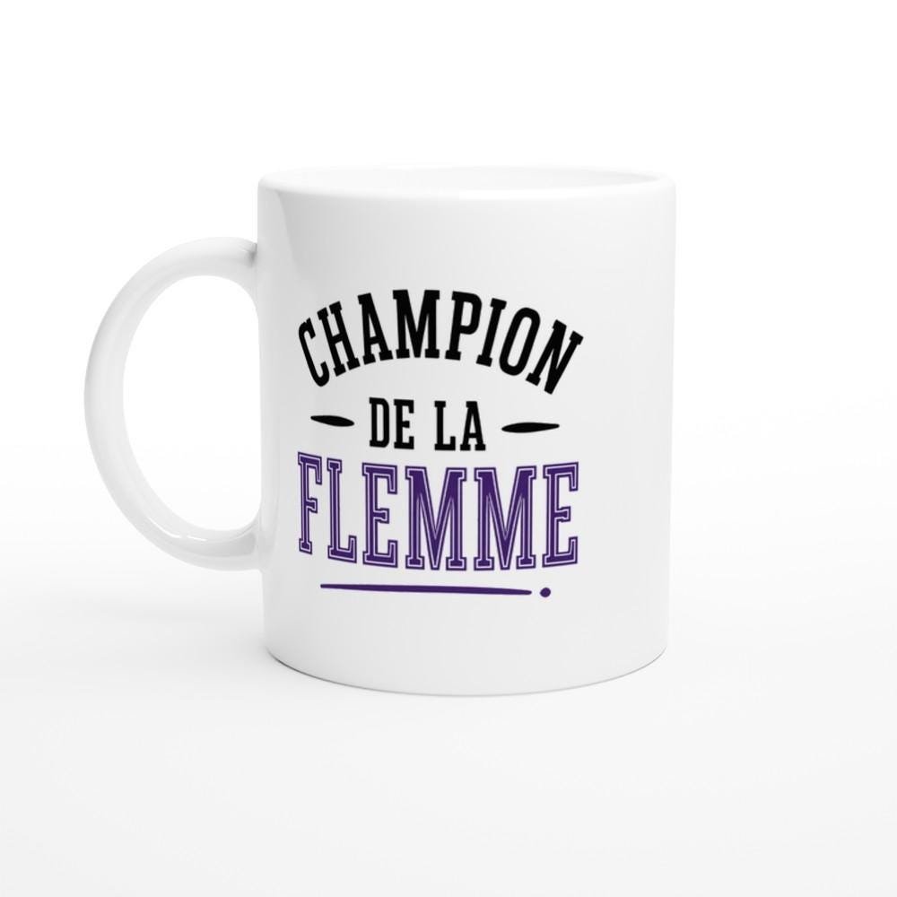 Mug Humour Champion De La Flemme Mug Humour Champion De La Flemme