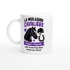 Mug La Meilleure Cavalière Toujours Élégante Mais un Peu Trop Têtue Comme – Idée Cadeau