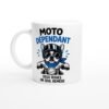 Mug Moto Dépendant Deux Roues un Seul Remède – Idée Cadeau