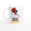 Mug Pas Là pour Suivre le Troupeau – Idée Cadeau Drôle Original