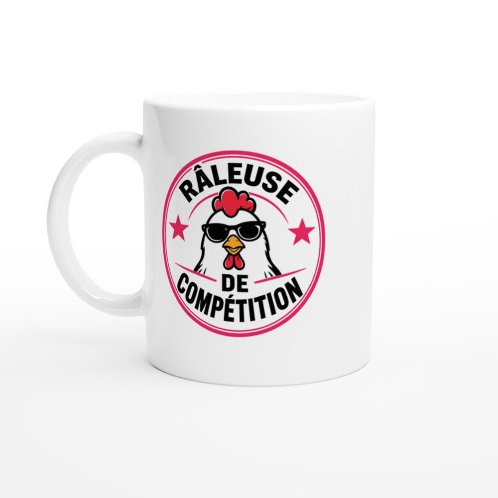 Mug Râleuse de Compétition – Idée Cadeau Humour Femme