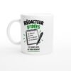 Mug Rédacteur d&rsquo;Idées Observer Noter Transformer Recommencer les Bons Mots – Idée Cadeau