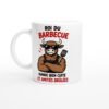 Mug Roi du Barbecue Viande Bien Cuite et Amitiés Brûlées – Idée Cadeau Humour Grillades