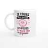 Mug Running Je Cours Pour Brûler Les Folies Du Week-End